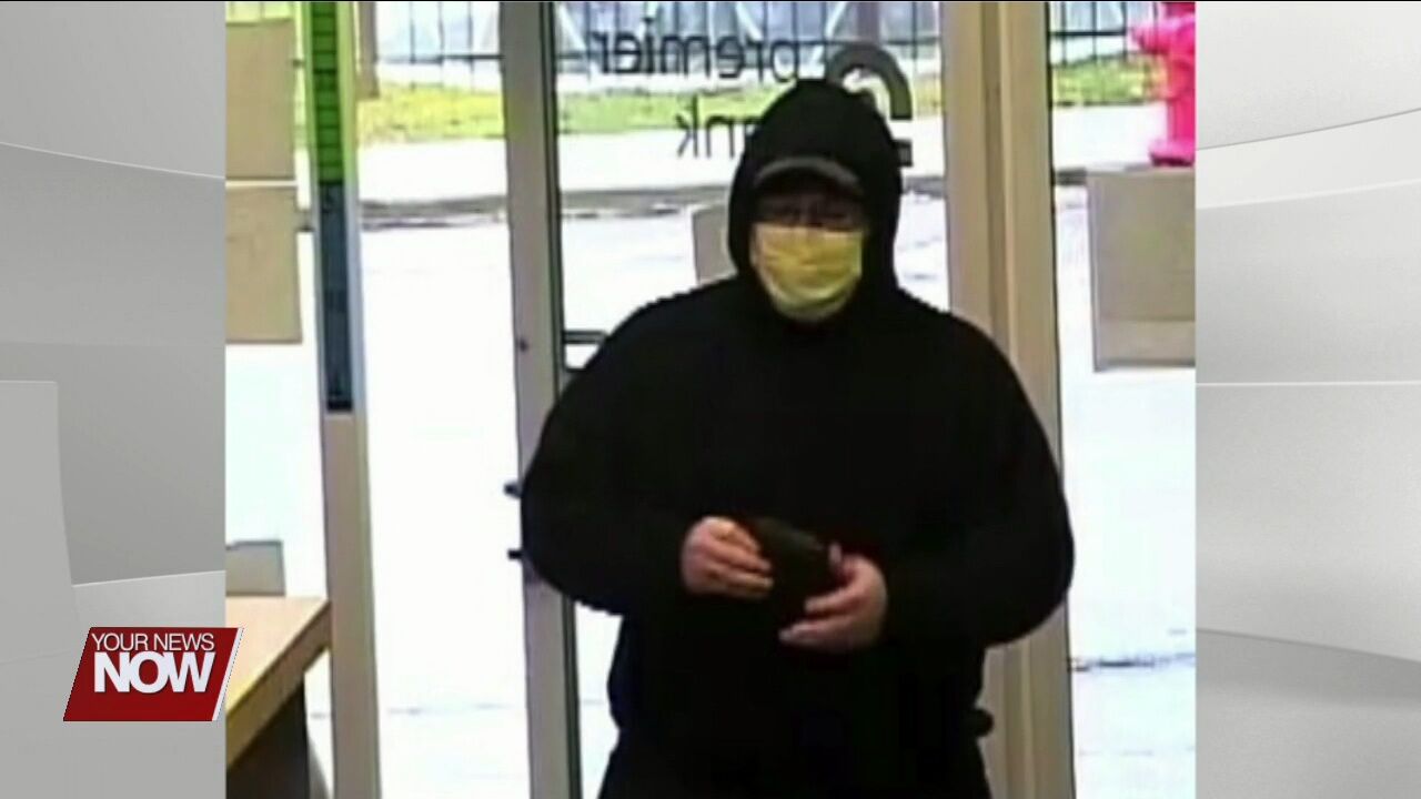 Hancock Sheriff looking for information on Arlington bank robbery suspect